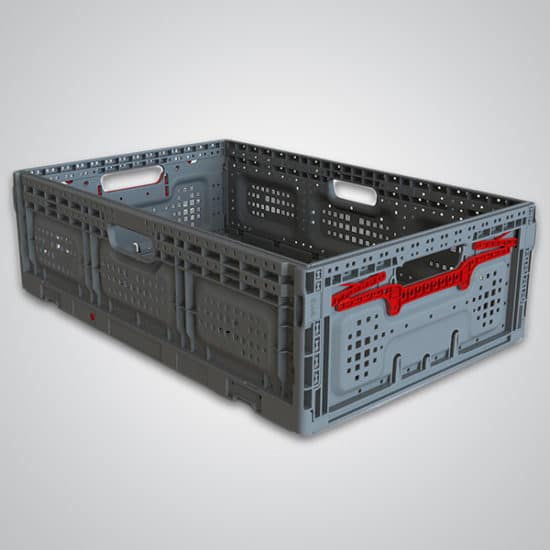 returnable plastic crate 64x18